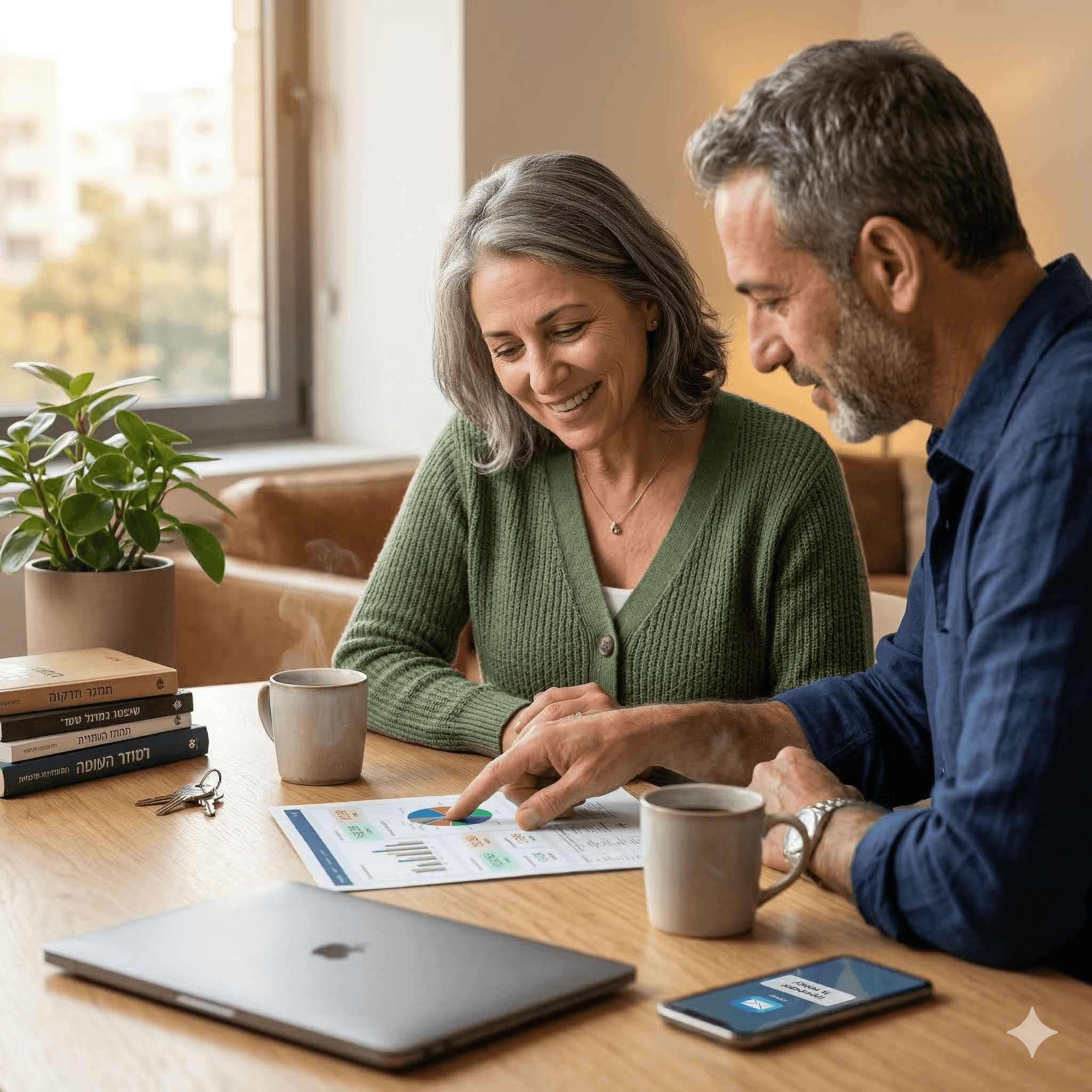 דוח פיננסי עם תובנות ברורות